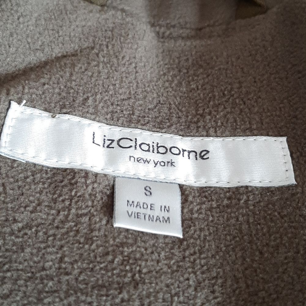 NWOT Liz Claiborne olive green outerwear jacket - Picture 8 of 13